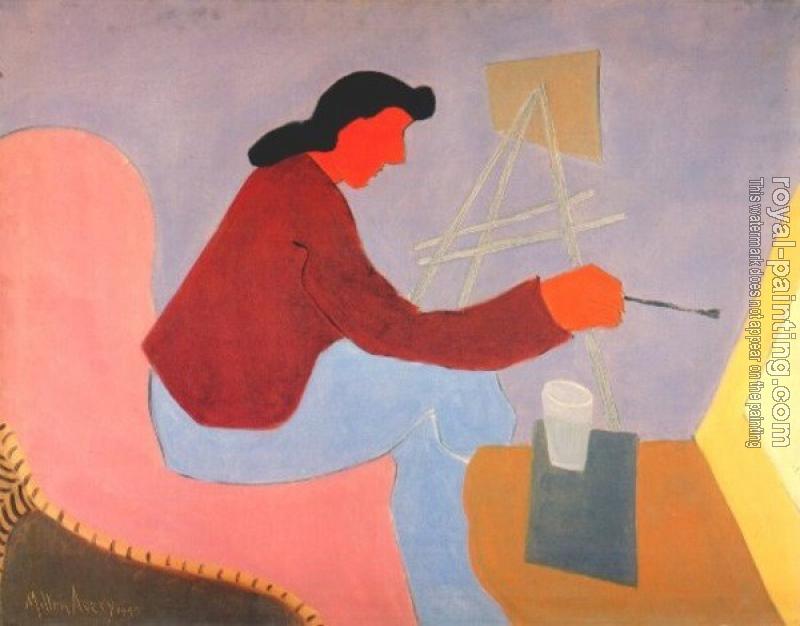 Milton Avery : Female painter